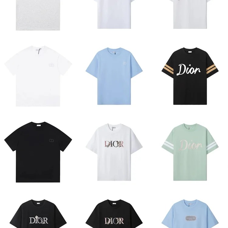 Embroidered short sleeve T-shirt product photo