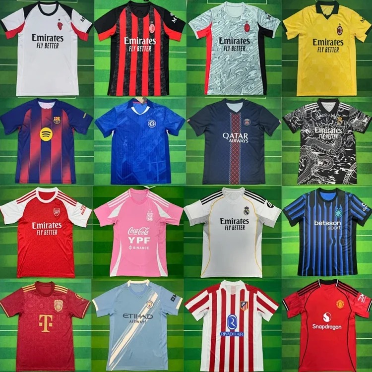 Football jersey product photo