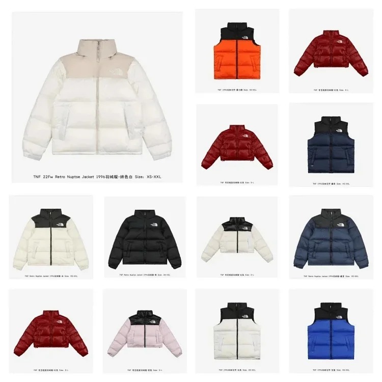 Winter cotton clothing jacket product listing