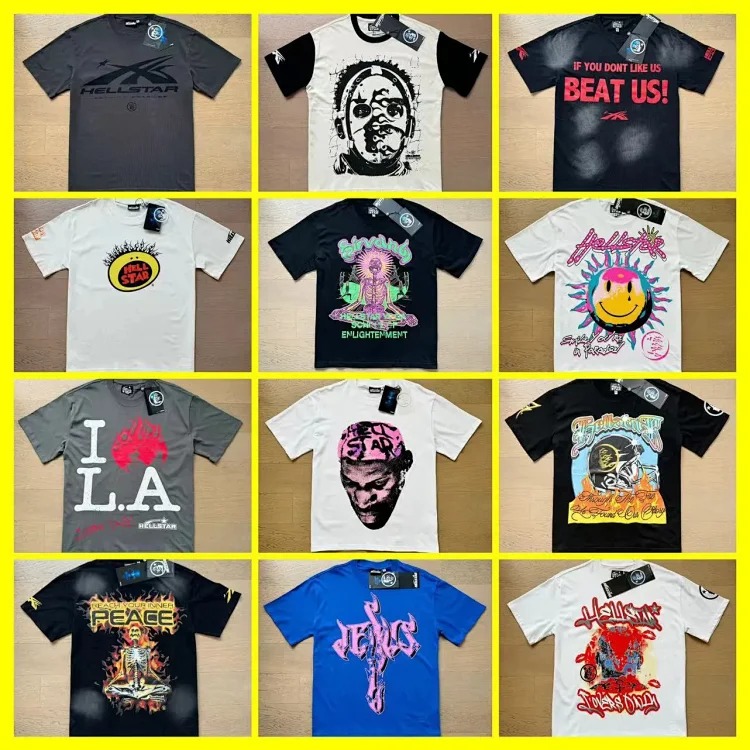 Star series printed short sleeve T-shirt